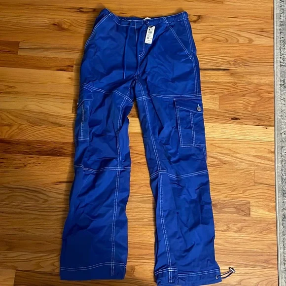 Blue Cargo pants - Picture 1 of 4